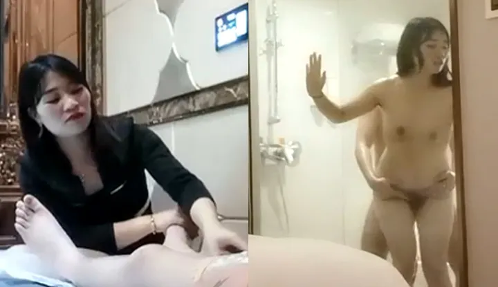 (Brotha Dick Attacks) Hooked Up with A MILF Masseuse at the Foot Massage Club ~ We Even Started Fucking Right While Showering