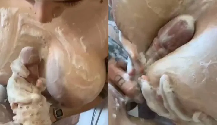 [Âu Mỹ] Bạn gái dùng ngực bự âu yếm chym bự
