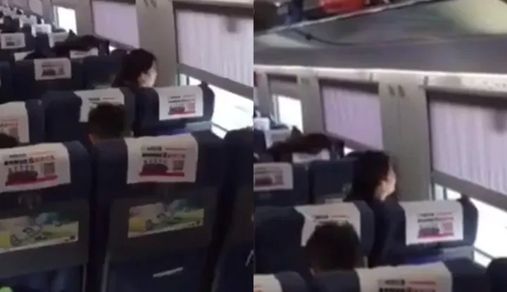 Online Expose ~ Nasty Fucking Workouts on the High-Speed Rail