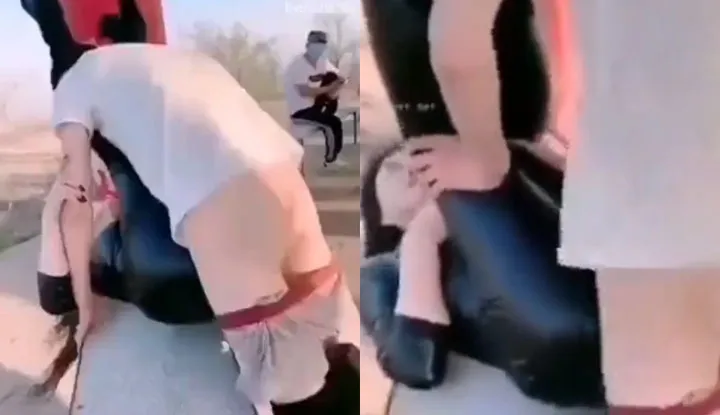 Online Expose ~ In the Brightest of the Day, the Two Lovebirds Starts Banging for the Viewing Pleasure of the Old Farts in the Park