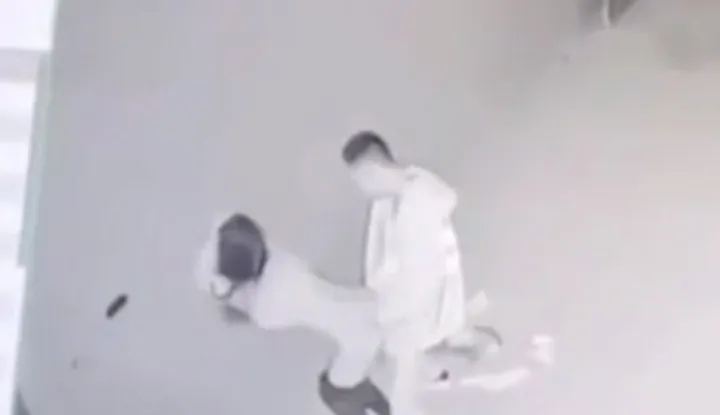 Online Expose ~ at the CCTV end it fully captured the staff doing the nasty