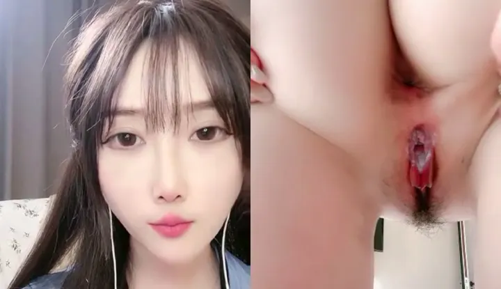Sultry and Pure Beauty's Livestream-2 ~ Fresh Raw Pussy Only Took A Bit of Caresses for It to Gush Out Whites