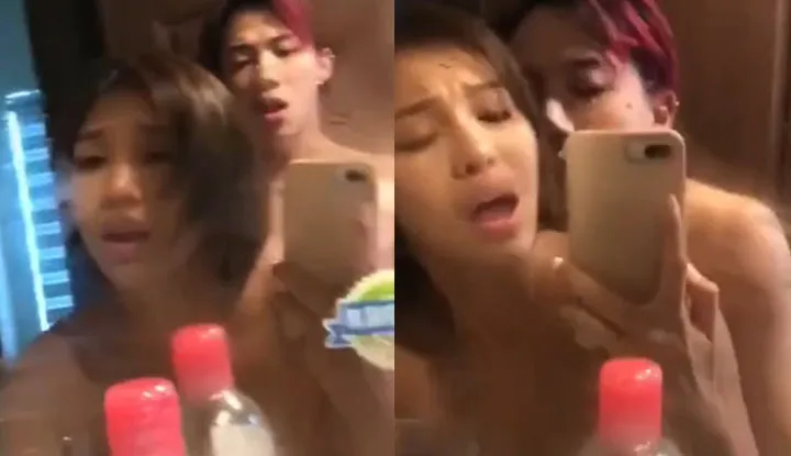 网曝门事件～知名红发男星约炮自拍外流，后背站位插入好勇猛～