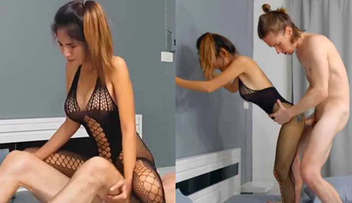 [Thailand] Born with a lewd and lascivious frame ~ standing position is the best for reacng orgasm.