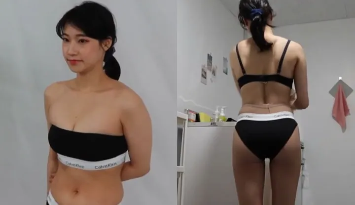 [Korea] Auddk_77 sexy Bunny Girl zieht sich in ein enges Top an, um ihre prächtigen Brüste und ihren tollen Hintern zu zeigen - super sexy!