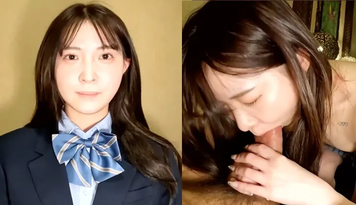 The pure JK uniform girl wants to be thoroughly banged tonight -1~ Only when the meat stick is eaten hard can she be banged to pieces~