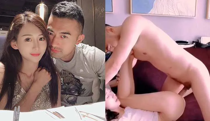 The best beauty and her boyfriend's intimate video was leaked, the female protagonist is very beautiful with a great body, lying on the sofa and playing wildly (2).