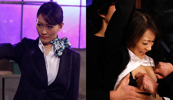 [Japan] Mio Aoki Destruction Version AV ~ Deceived Terrorist Impostor Flight Attendant Edition (JUC-864)