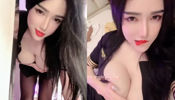 Top-notch busty Gu Lingxi, super close-up selfie lewd fat pussy