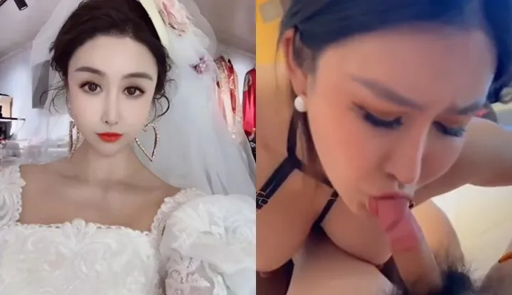 Jin Mina, actrice de courts métrages et influenceuse avec 400 000 followers sur Douyin, en uniforme de service érotique, des vidéos sexuelles exposées !