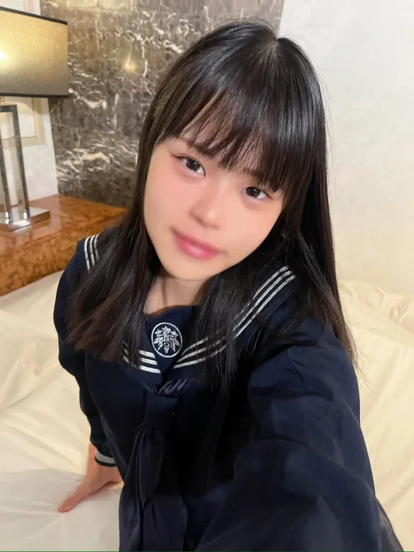 FC2-PPV-4613639 [Uncensored, Pure Long Black Hair]! An Intense Date with a Pure Sailor Uniform Beauty Ends in Convulsive Vaginal Creampie Breeding Sex!!