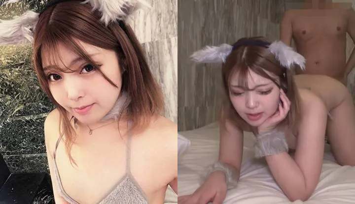 [FC2] Wearing a sexy cat-ear outfit, No.1 mixed-race beauty Mai-chan engages in savage sex and creampie sex! (FC2-PPV-4631928)