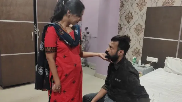 Desi housewife seduced by her driver and hot steamy fucking session by Indian couple