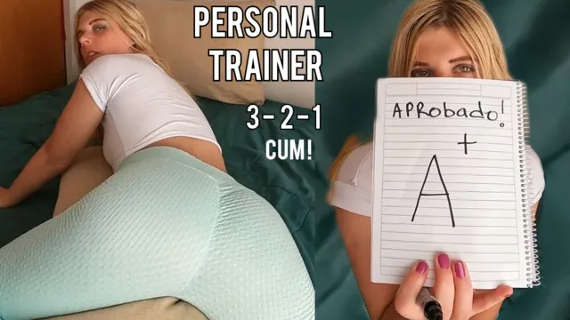 your teacher can pass the subject 💯 only if you fuck it 🔥😈 personal trainer roleplay countdown