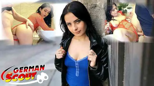 GERMAN SCOUT - MARIA WARS I Natural Teen Pickup and Fuck - Real Rough Street Casting ´