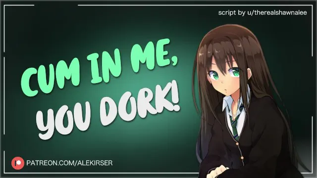 Votre tyran Tsundere VEUT votre sperme ! | Jeu de rôle audio ASMR