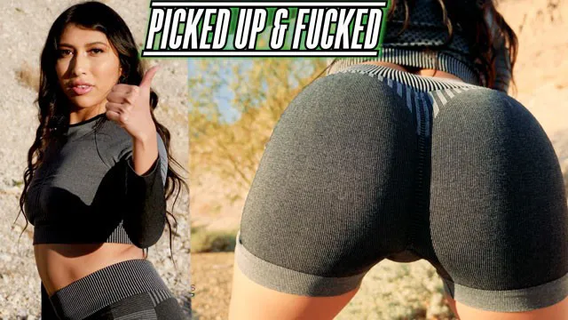 Hot Jogger girl Picked Up and Fucked: Penelope Woods **Full Scene**