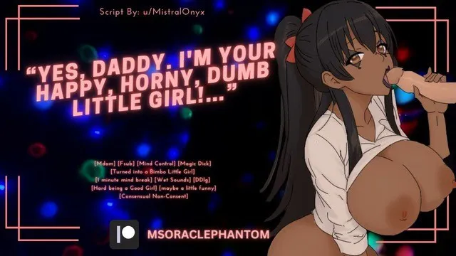 [F4M] 自信女孩在爸爸的鸡巴上变傻了 [魔法鸡巴] [音频角色扮演] [女性向]