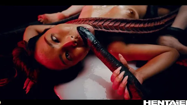 Rae Lil Black & Jia Lissa 3D-asiatisches Monster gefickt Hentai unzensierte Creampie
