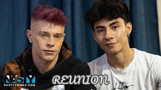 NastyTwinks - Réunion - Luca Ambrose rentre chez lui auprès de Harley Xavier, Ils ne peuvent s'empêcher de baiser