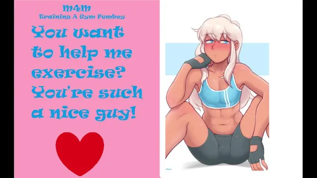 [男4男] 在健身房操一个伪娘 | ASMR