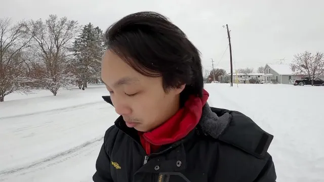 无家可归的第8天。大雪天。今年的第一场!!