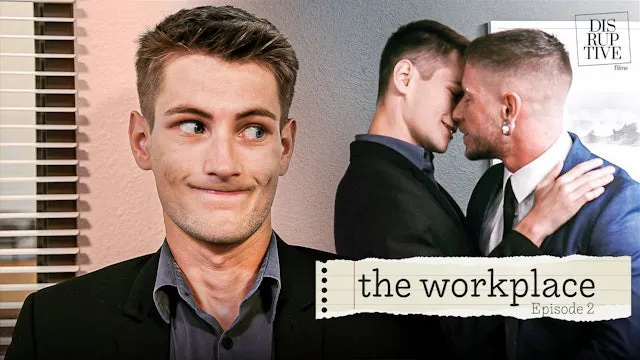 ผู้ช่วยระดับจูเนียร์แอบมีเซ็กส์กับเจ้านายในสำนักงานหลังเลิกงาน - The Office Gay Parody 2