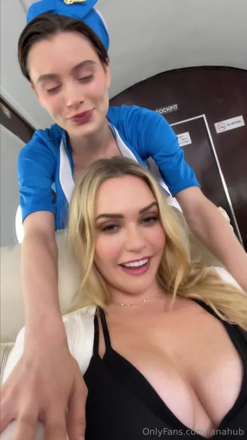 OnlyFans LanaHub Lana Rhoades และ Mia Malkova การร่วมรักชั้นหนึ่ง