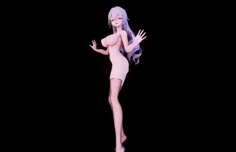 黑丝旗袍布洛妮娅